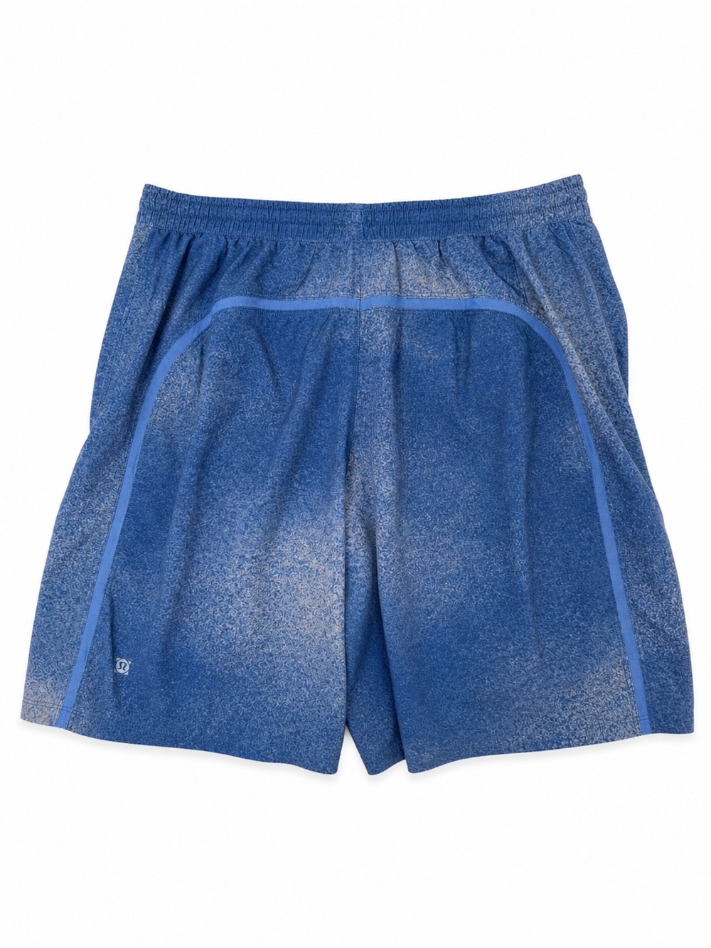 Lululemon Pace Breaker 9" Lined Shorts Heather Allover Iron Blue Men’s Medium M